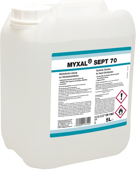 MYXAL® SEPT 70 Händedesinfektion 5 L Kanister  