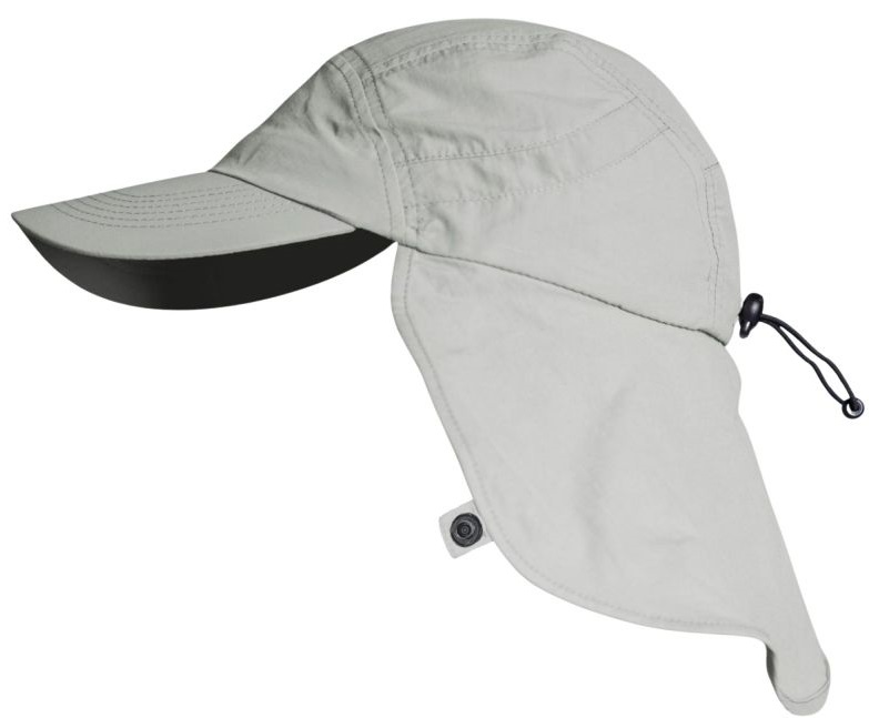 IQ-UV Schutz Kappe mit knöpfbarem Nackenschutz, UPF 50+, 308100