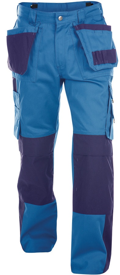 DASSY® CLASSIC SEATTLE zweifarb.Multitaschen-Bundhose m.Kniepolstertaschen
