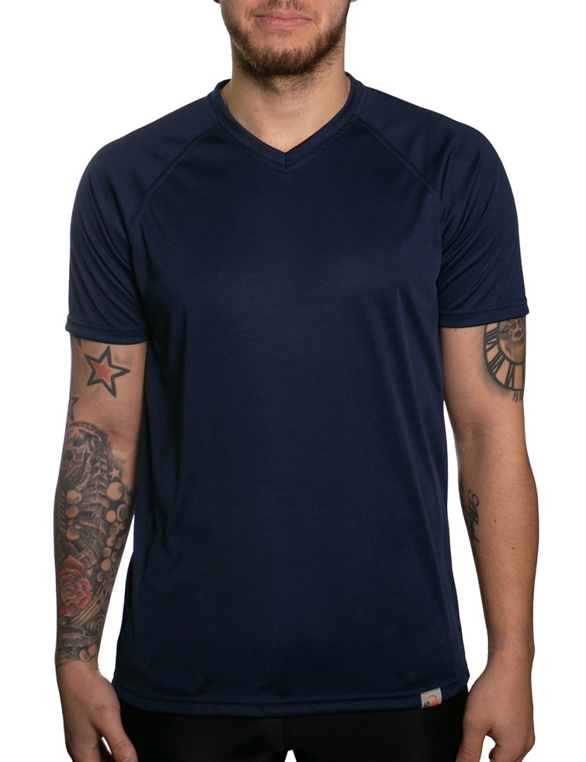 IQ-UV COOL Herren Shirt V-Neck aktiv kühlend, UPF 50+, 538600