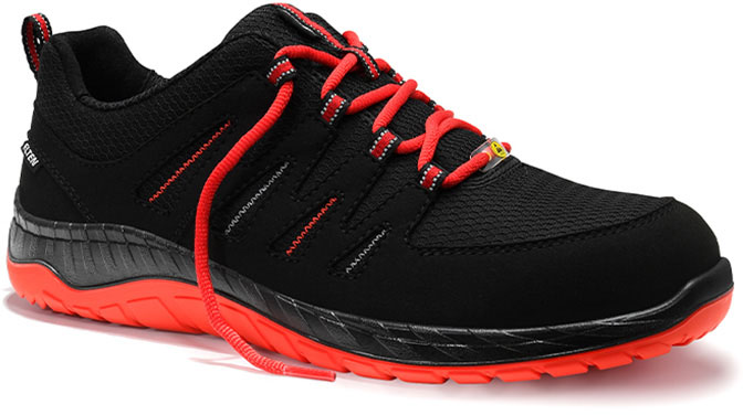 ELTEN MAXXIMO MADDOX BLACK-RED LOW ESD S3 729561  