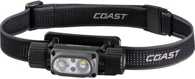 COAST® wasserdichte wiederaufladbare Stirnlampe, 1200 Lumen, WPH30R