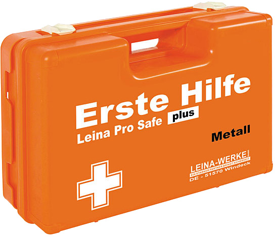 Erste-Hilfe-Koffer - Pro Safe Plus METALL ÖNORM Z1020 Typ II, 38127