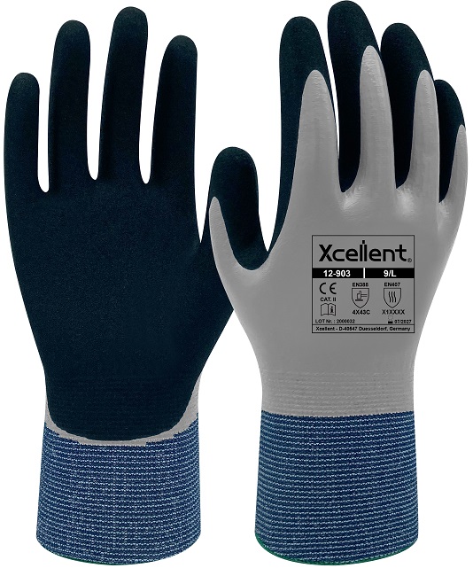 XCellent Vollbeschichteter Schnittschutzhandschuh Level C, 12-903