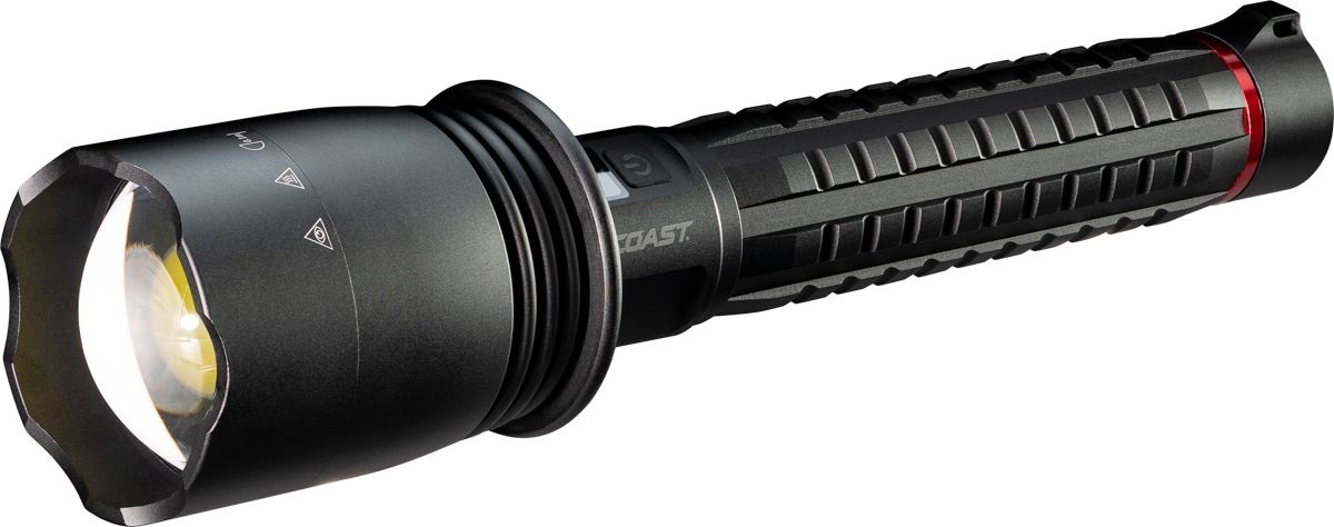 COAST® wiederaufladbare Taschenlampe mit PowerIQ Real-time Display 15000 lumen XP80R