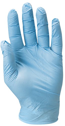 Eurotechnique® Einweghandschuh Nitril, blau, ungepudert, 100 Stk. Packung, MO 5920 