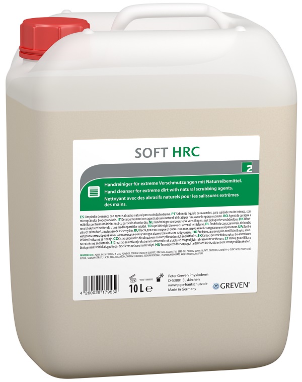 GREVEN® SOFT HRC Hautreiniger 10 ltr Kanister 