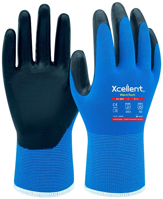 XCellent® ICECAT WarmTech® Winter-Schnittschutzhandschuh Level C,  51-900
