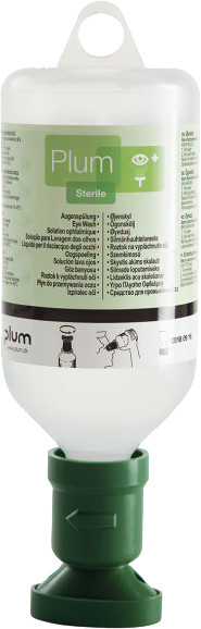 Plum Augenspülflasche - Nachfüllung für Augenspülstation 500 ml 44009