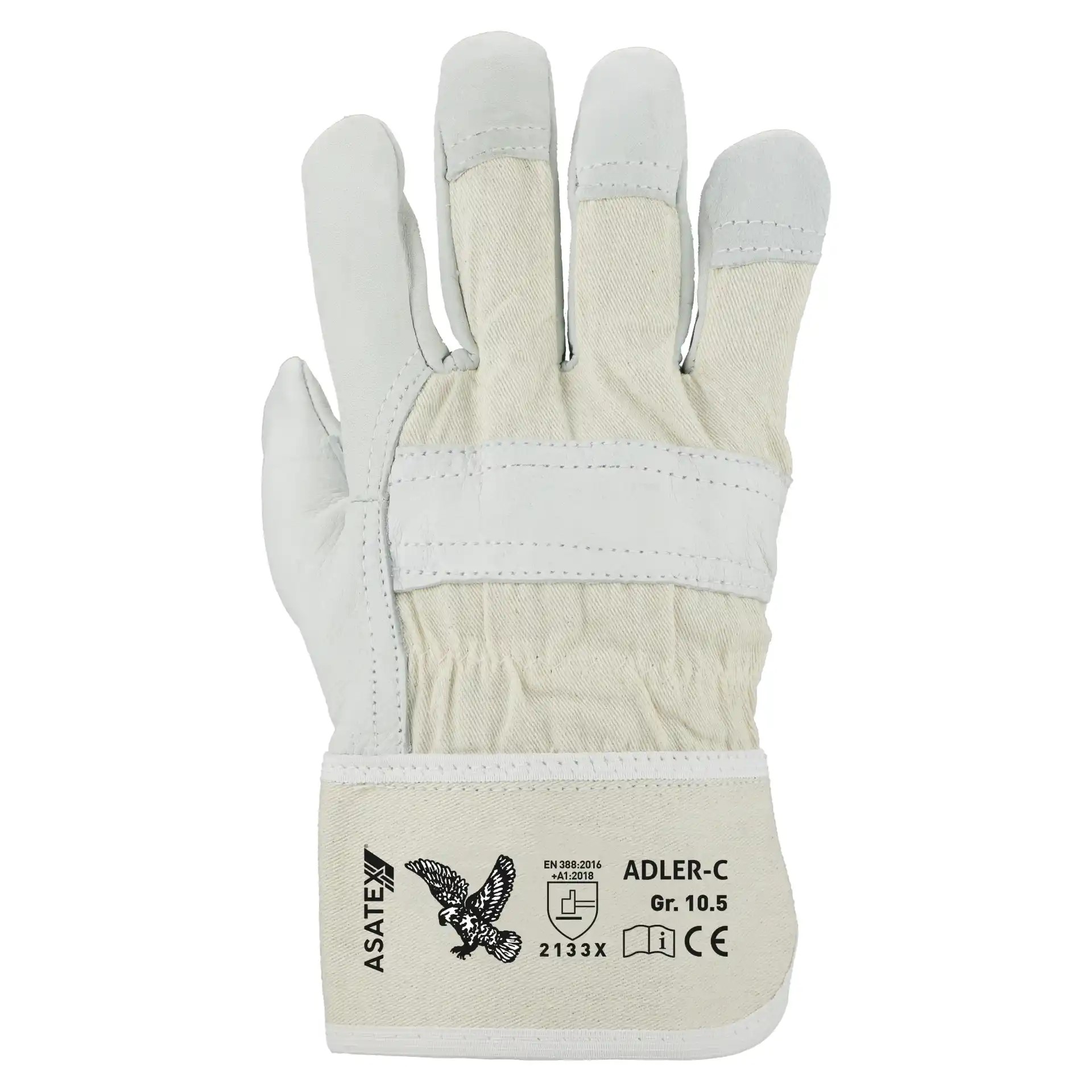 ADLER-C Rindnarbenleder Handschuh 