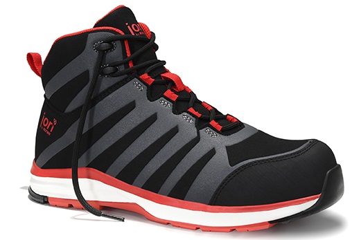 JORI jo_RAPID black-red Mid ESD S3 16021