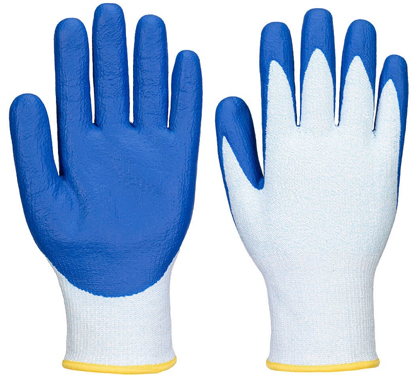 Food Schnittschutz-Nitrilhandschuh C13 blau AP74