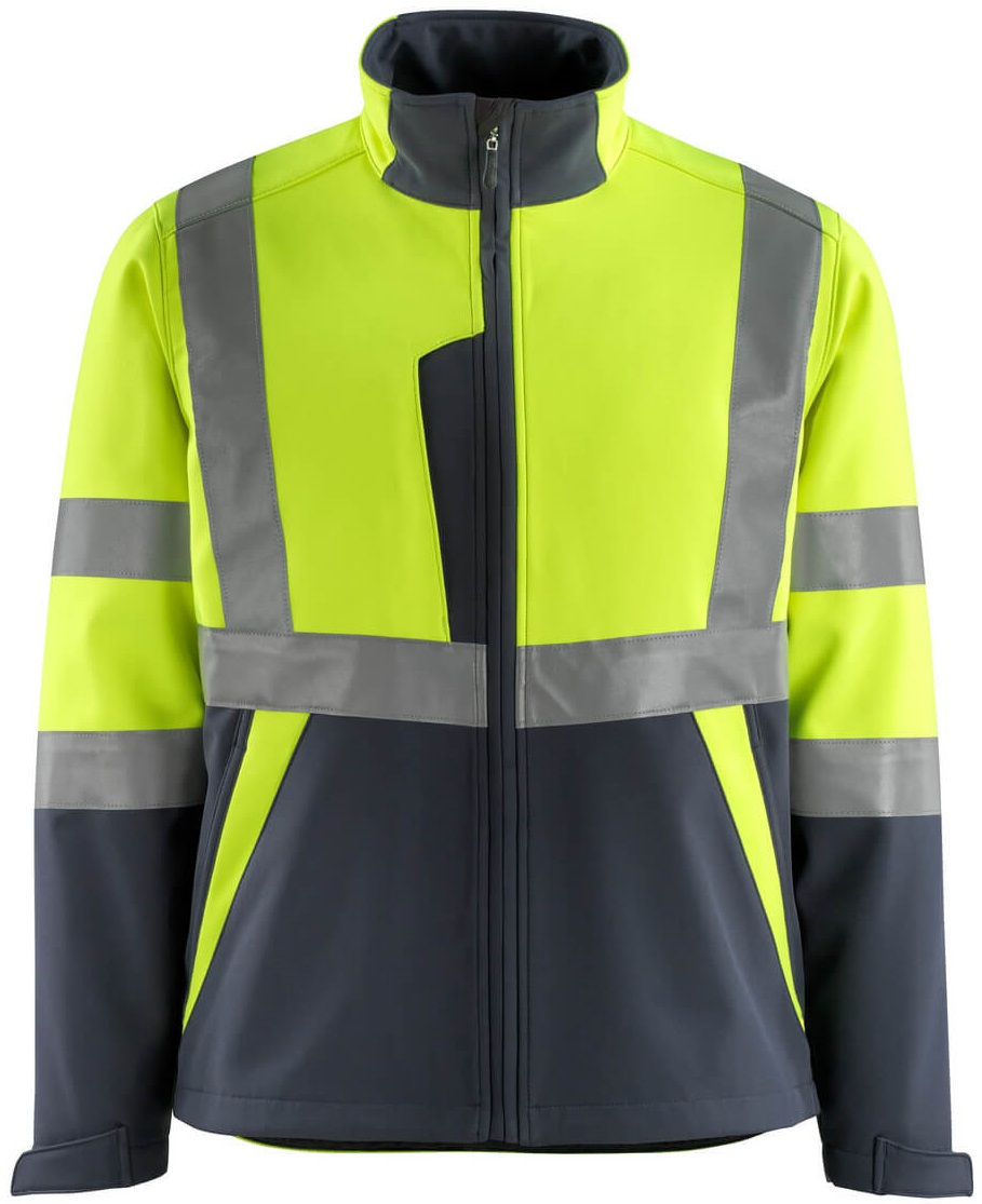 MASCOT® SAFE LIGHT Warnschutz Soft Shell Jacke KIAMA 15902-253
