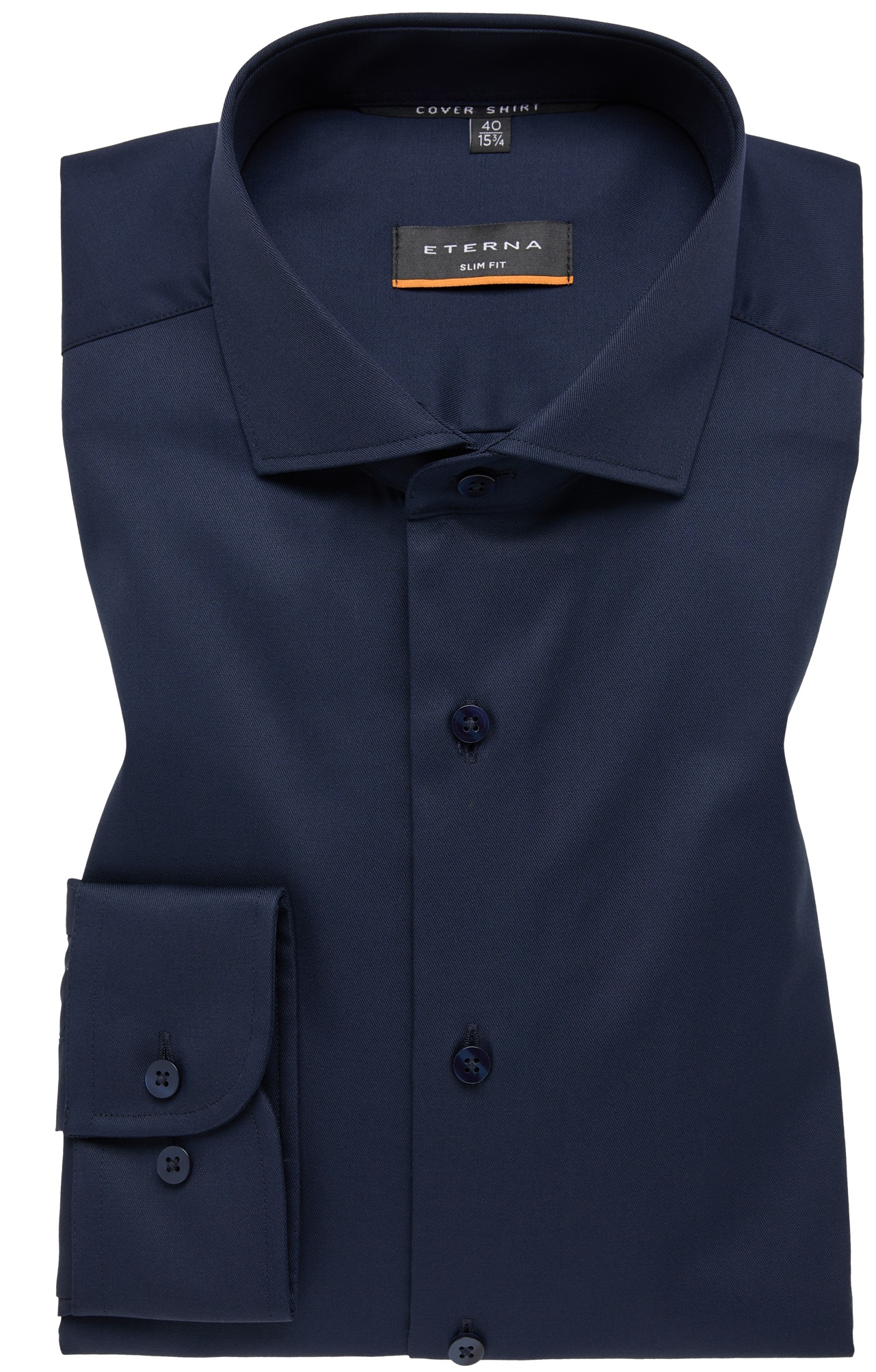 ETERNA Cover Shirt, SLIM FIT Hemd, Hai-Kragen, 1/1 Arm, F182 8817