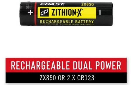 COAST® wiederaufladbare Taschenlampe 1500 Lumen XP9R