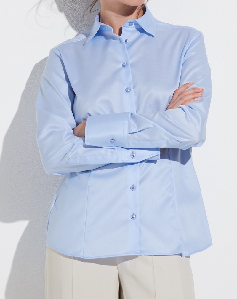 ETERNA COVER SHIRT Twill Bluse, Hemd-Kragen, 1/1 Arm, D708 5008 ETERNA COVER SHIRT Twill Bluse, Hemd-Kragen, 1/1 Arm, D708 5008