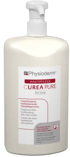PHYSIODERM® CUREA PURE Hautpflegecreme unparf. 500 ml Pumpflasche