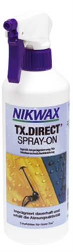 Nikwax TX.Direct® Spray-on 500 ml Imprägnierung für Wetterschutzbekleidung