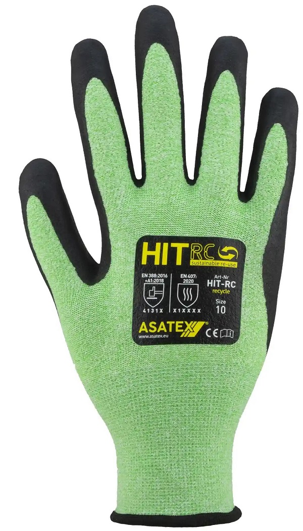 HITFlex recycelter Feinstrickhandschuh HIT-RC