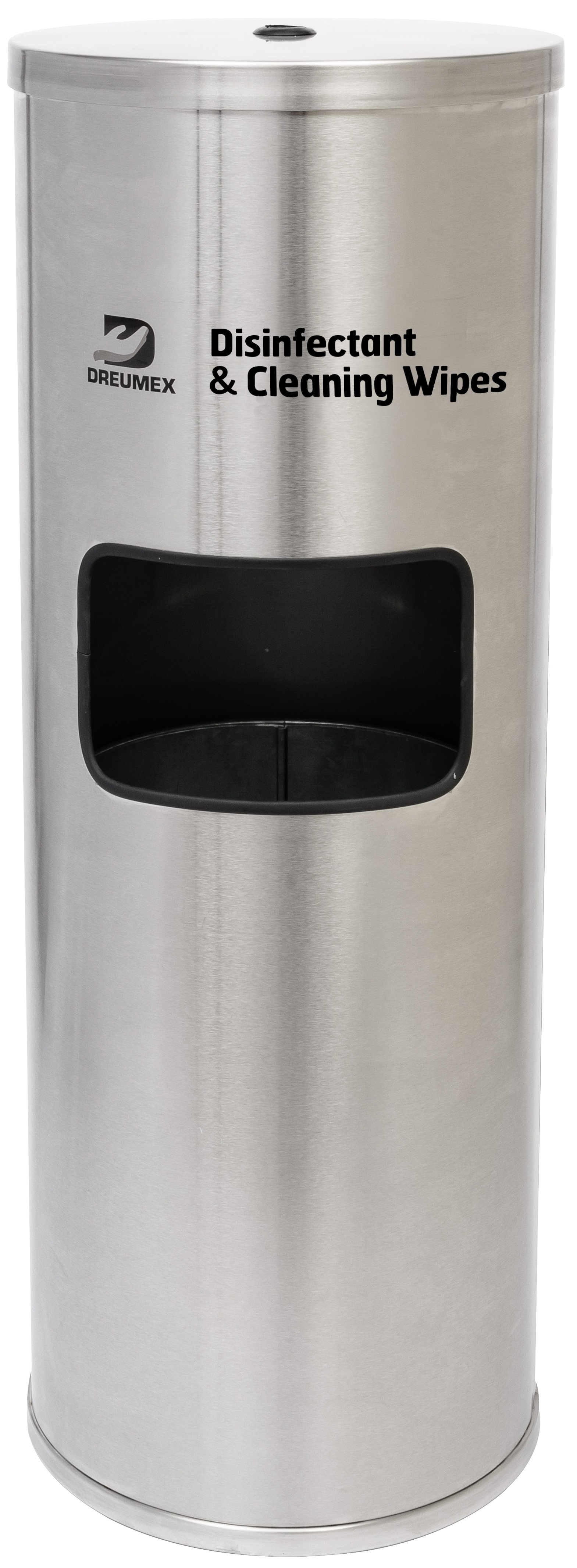 DREUMEX® STAINLESS STEEL STAND, Standspender für Eimer mit 800 Tüchern, 14489001