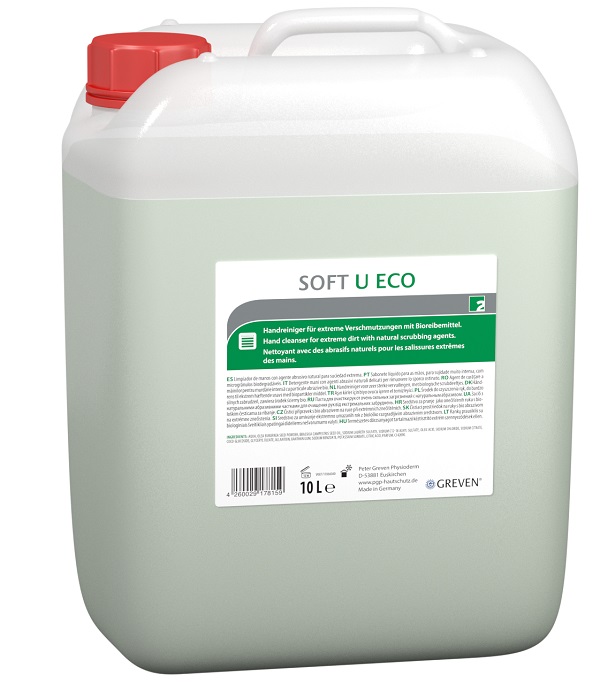 GREVEN® SOFT U ECO Handreiniger 10 ltr Kanister 