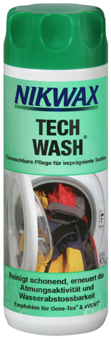 Nikwax Tech Wash® 300 ml Waschmittel für Wetterschutzbekleidung