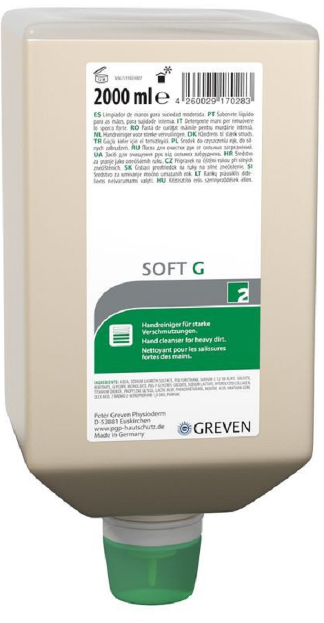 GREVEN® SOFT G Handreinigung  2.000 ml  Varioflasche