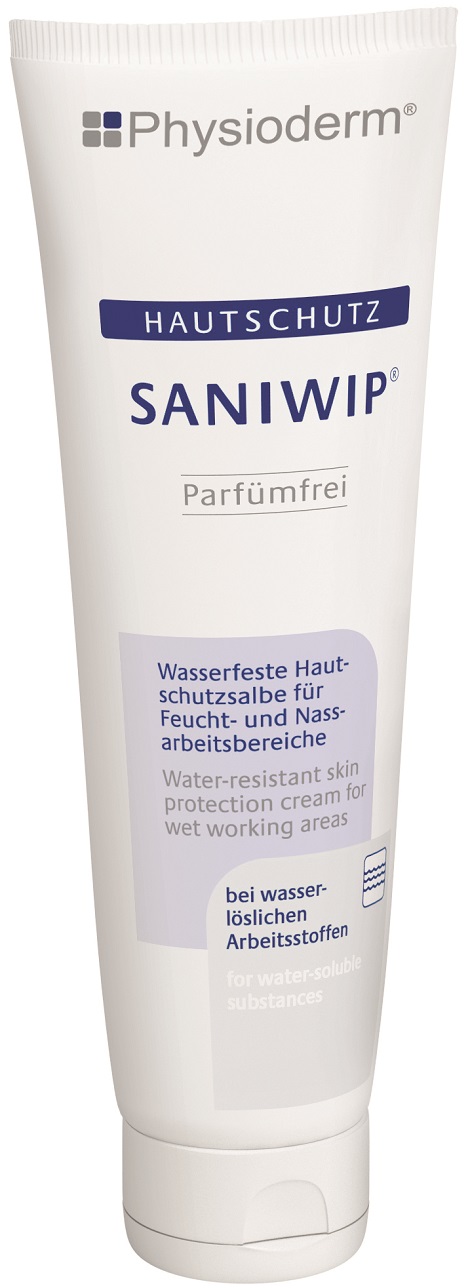 PHYSIODERM® SANIWIP® Hautschutzcreme wasserfest, 100 ml Tube