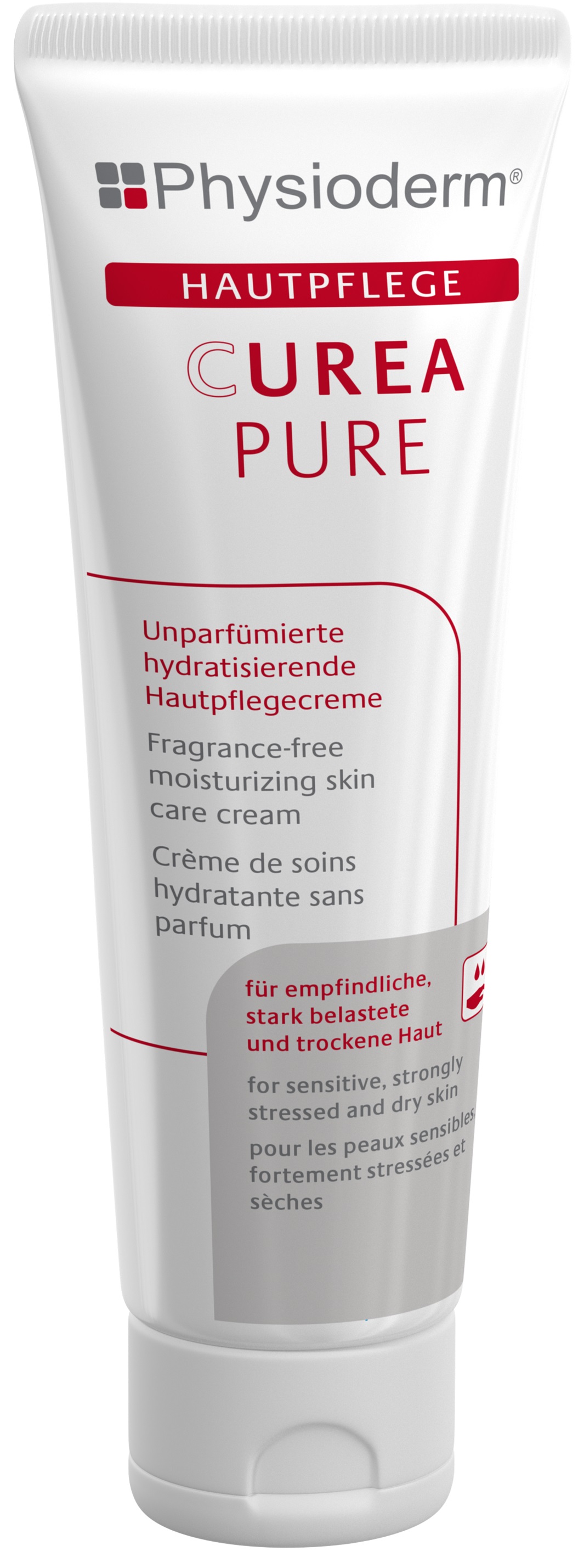 PHYSIODERM® CUREA PURE Hautpflegecreme unparfumiert 100 ml Tube