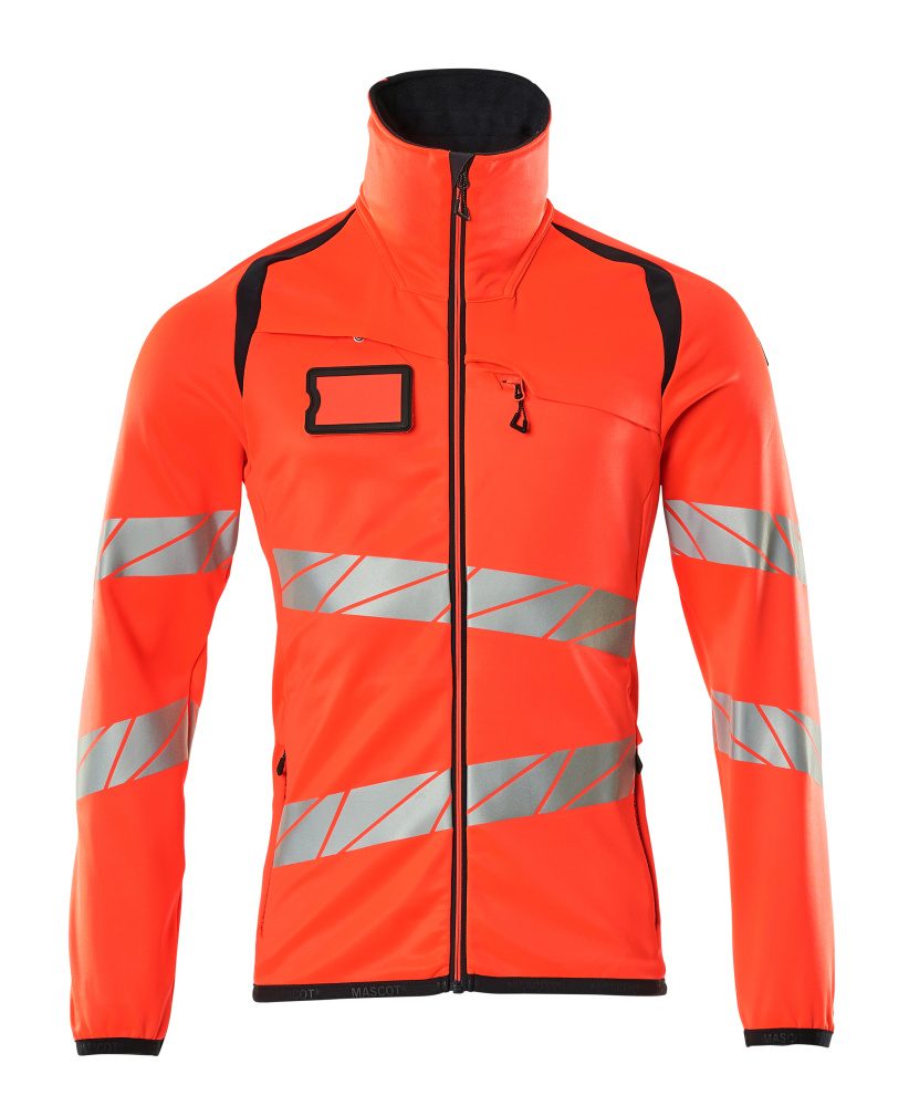 MASCOT® ACCELERATE SAFE Warnschutz Fleecpullover mit Reißverschluss 19103-315 MASCOT® ACCELERATE SAFE Warnschutz Fleecpullover mit Reißverschluss 19103-315