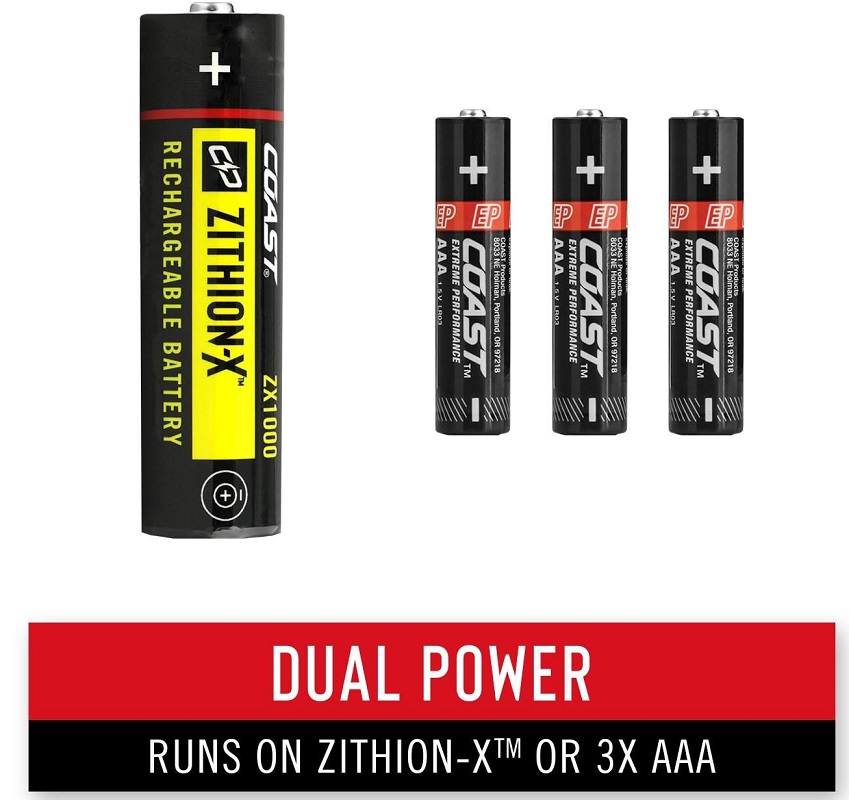 COAST® wiederaufladbare Taschenlampe, 2100 Lumen XP11R