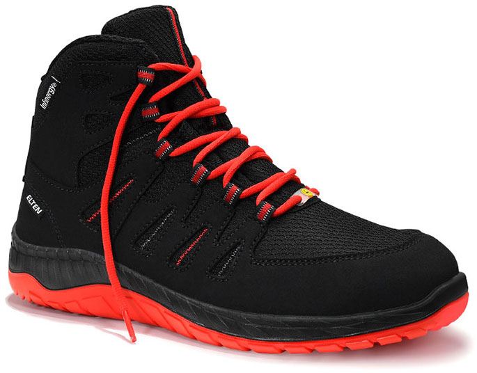 ELTEN MAXXIMO MADDOX BLACK-RED MID ESD S3 769561