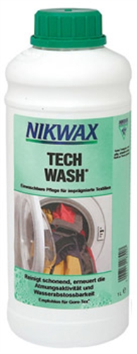 Nikwax Tech Wash® 1 Liter Waschmittel für Wetterschutzbekleidung
