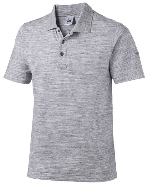 BP® Polo Shirt für Sie & Ihn meliert 1712 232