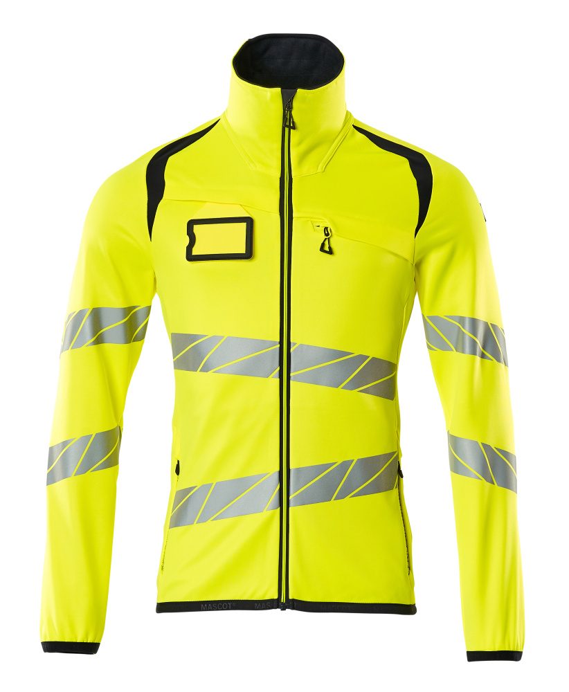 MASCOT® ACCELERATE SAFE Warnschutz Fleecpullover mit Reißverschluss 19103-315 MASCOT® ACCELERATE SAFE Warnschutz Fleecpullover mit Reißverschluss 19103-315