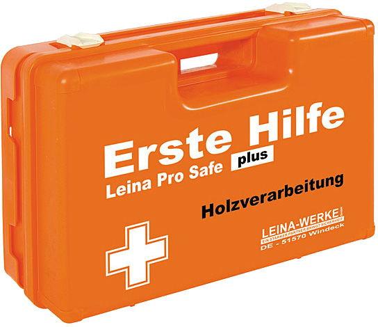 Erste-Hilfe-Koffer - Pro Safe Plus HOLZVERARBEITUNG ÖNORM Z1020 Typ II, 38123
