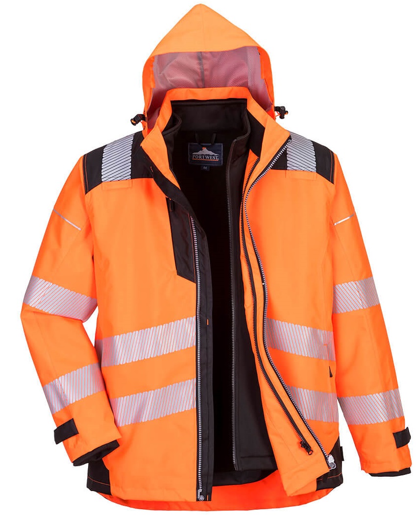 PW3™ Warnschutz atmungsaktive 3-in-1-Jacke, PW365