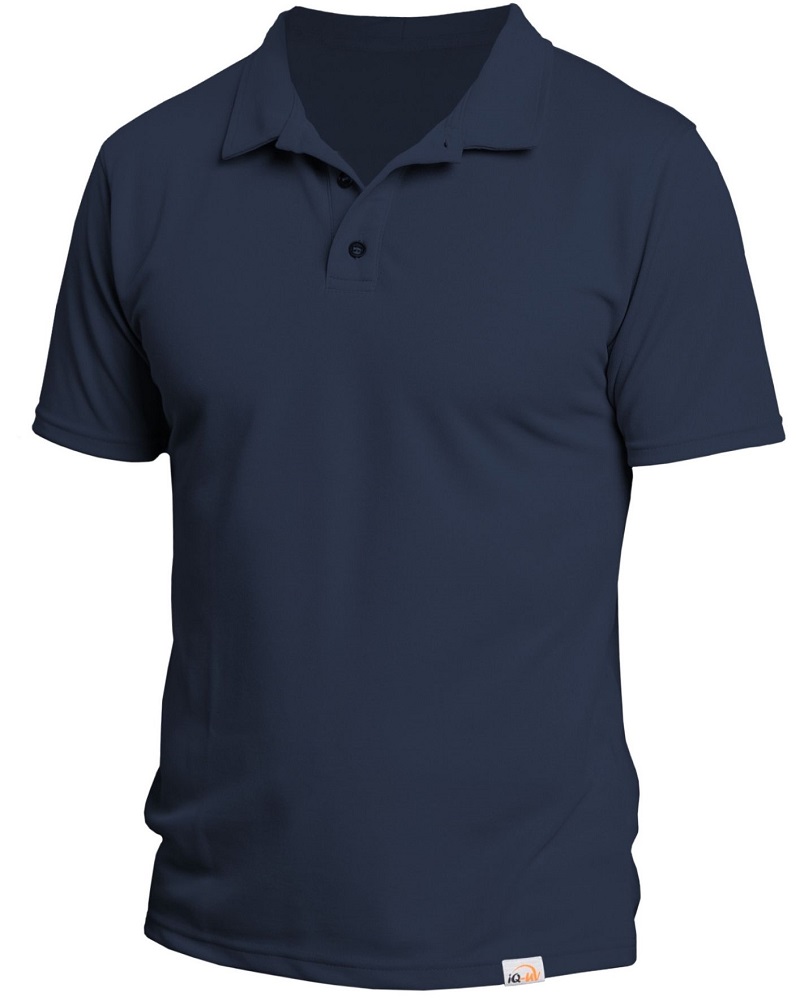 IQ-UV NATURAL Herren Polo-Shirt mit Tencel®, UPF 50+, 515100