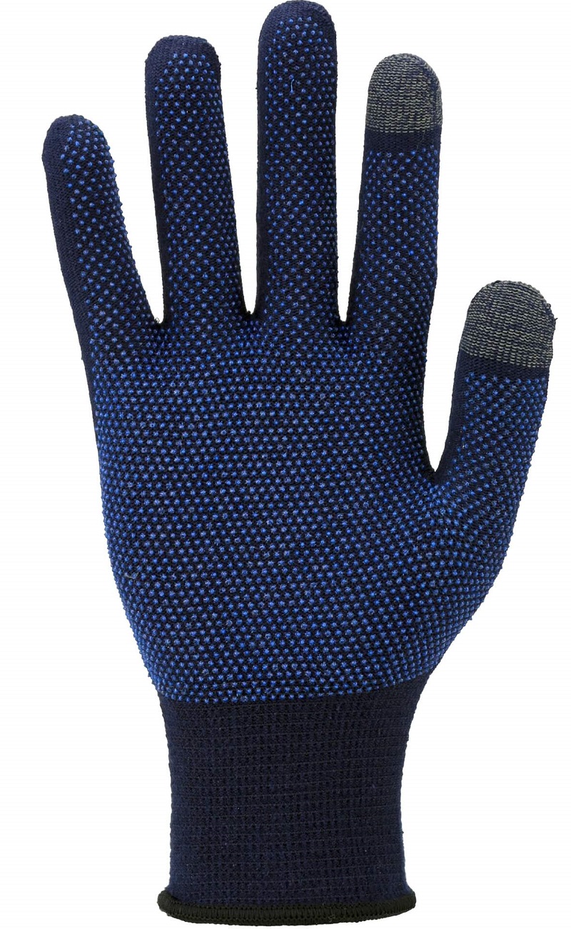 Baumwoll Feinstrick-Handschuh genoppt 3655 