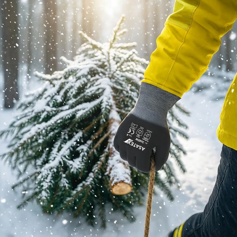 Winter Schnittschutzhandschuh Level F 3685W 