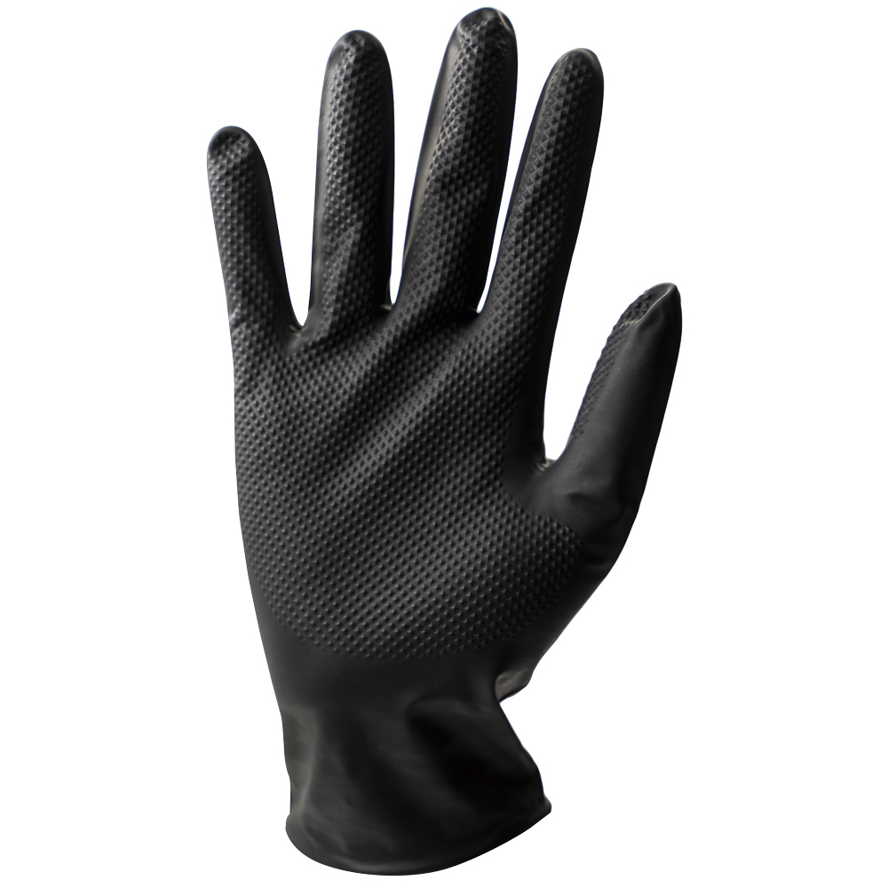 STRONG HAND® GRIP schwarz, Nitril Einweghandschuhe 50er Box 0422